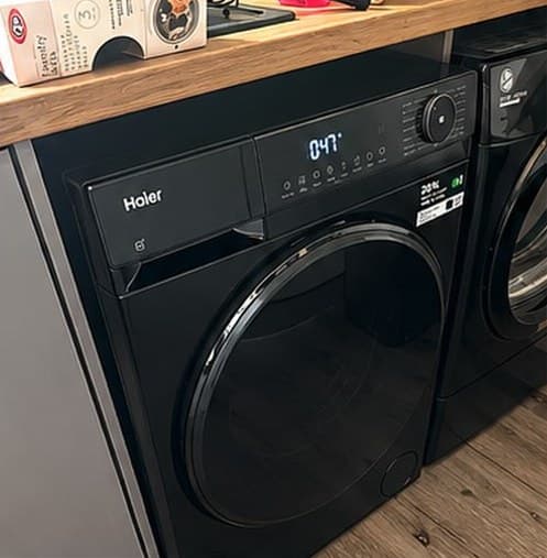 A washing machine plumbed in and finished by Tom at TSPD Plumbing